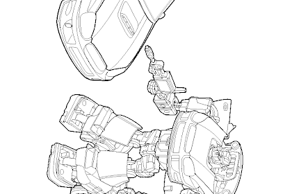 megatron with sword coloring page Splinter coloring pages to download
and print for free