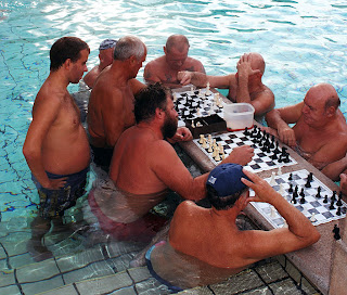 Chess players at Szechenyi