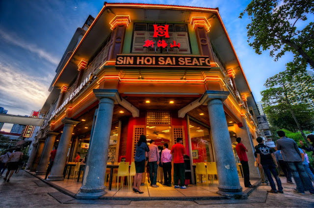 Sin Hoi Sai Seafood Restaurant, Tiong Bahru, Singapore - after editing