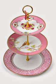 PiP Cake Stand Pink © PIP Studio