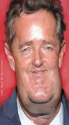 Paint study that I did today of Piers Morgan.