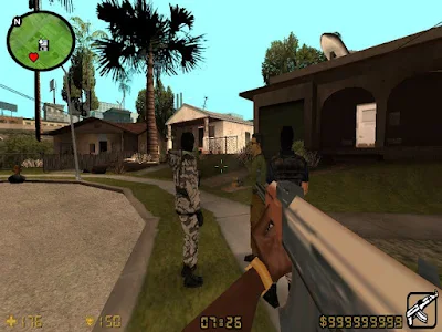 Kind Of Like The Counter Strike For GTA San Andreas Mod