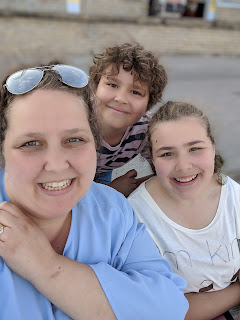 PippaD, Dan Jon and Top Ender at the Beach