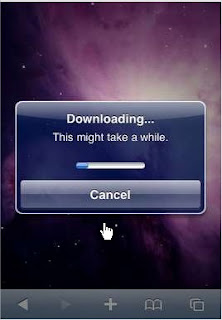 iPhone 4 Jailbreak Downloading