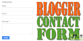 Generate 
Contact Form for Your
 blog and Website