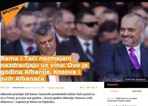 Rama celebrates with Thaci: May this be the year of all the Albanianism