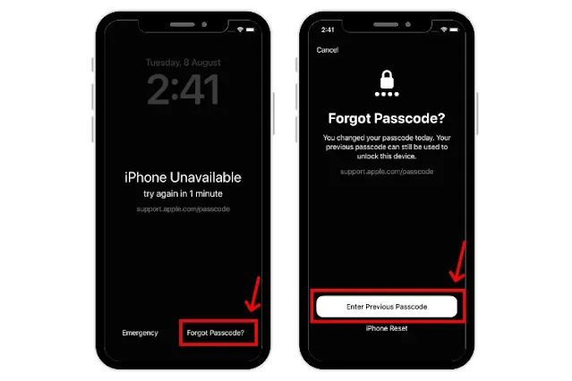 How to Reset Your iPhone Passcode Using the Old Passcode
