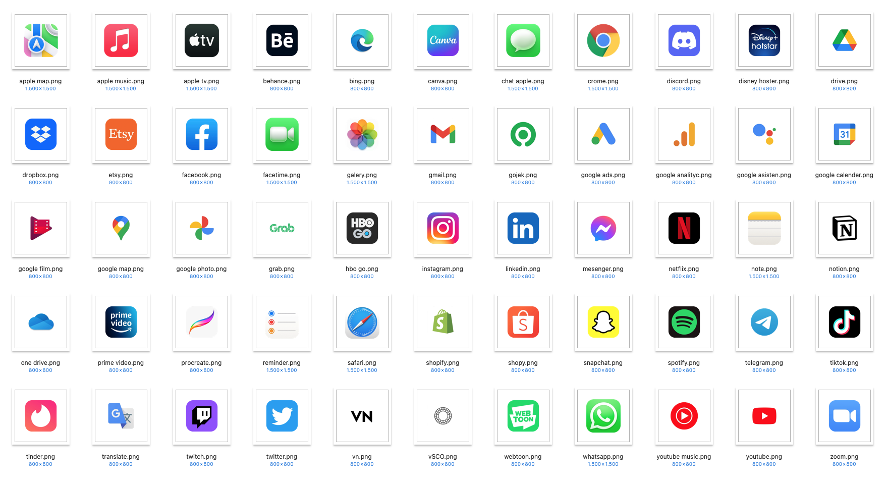 Download 55 Mobile App Logo Icon PNG