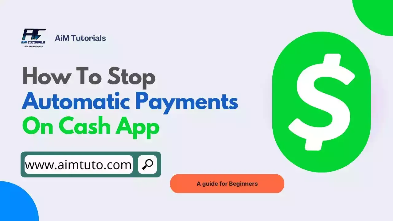 stop automatic payments on cash app