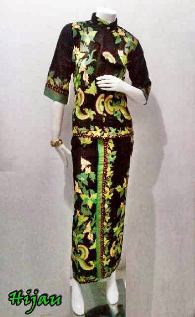Dress Batik Pramugari Seri HS - Batik Bagoes Solo