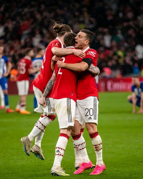 Man United beat Brighton on penalties to reach FA cup final