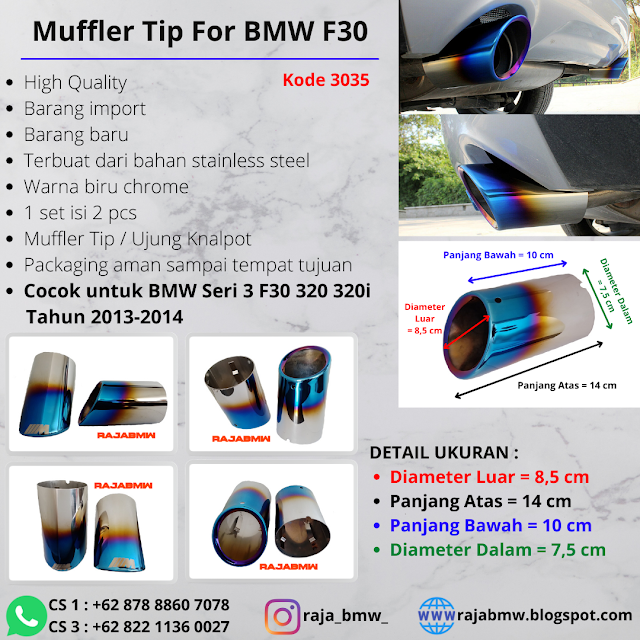 Muffler BMW F30