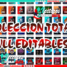 COLECCIÓN TOTAL DE PERFIL GAMERS FULL EDITABLES