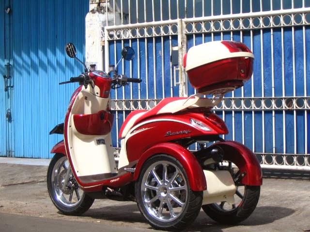 Kumpulan Modifikasi Motor Honda Scoopy Terbaru Modif 