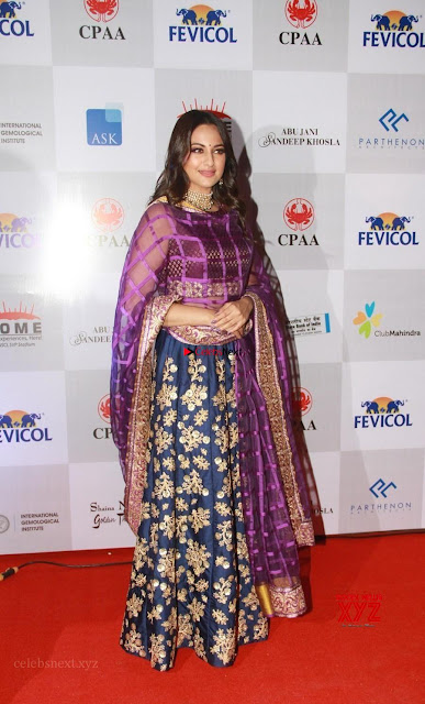 Sonakshi Sinha in Ghagra Choli at Mumbai Caring with Style~  Exclusive Galleries 001.jpg