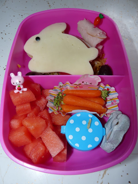 bunny bento lunch