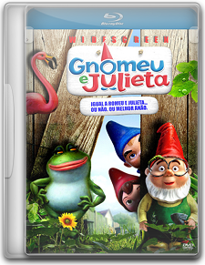 Capa Gnomeu e Julieta   BluRay   Dual Áudio |720p|