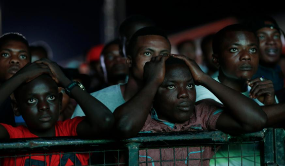POWER OUT Nigeria plunged in to darkness by power grid meltdown as millions watched World Cup build-up on TV