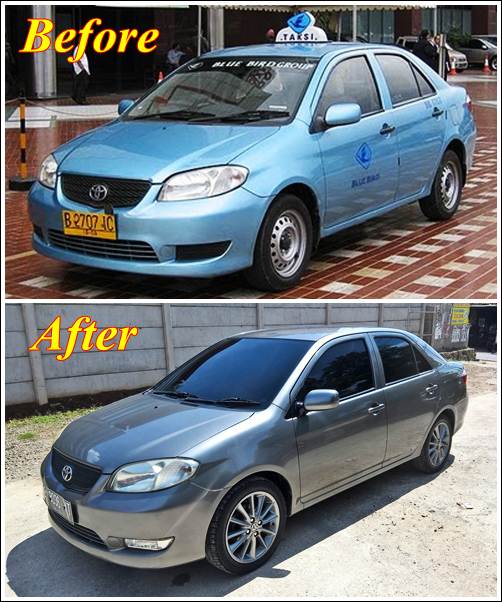 Simulasi Kredit Mobil Bekas Vios Limo Ex.Taksi Blue Bird