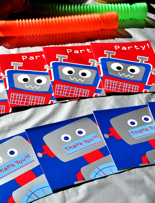 Robot Birthday Party Supplies on Robot Party Sneaker   Kara S Party Ideas   The Place For All Things