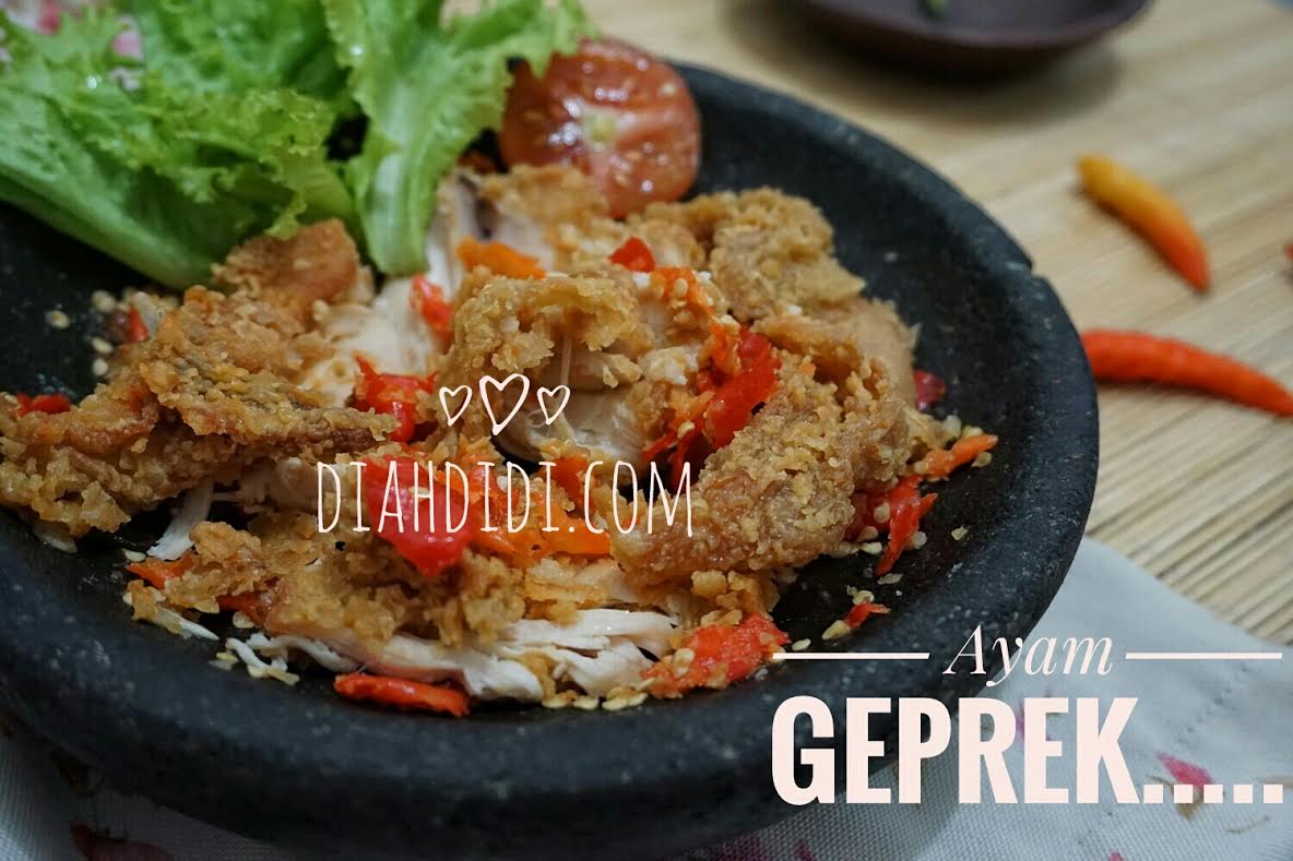 Diah Didi's Kitchen: Ayam Geprek Ala Yogya yang Kekinian^^