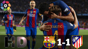 DOWNLOAD VIDEO: Barcelona vs Atletico Madrid 1-1 Goals And Highlights