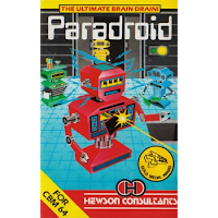 Paradroid game cover Commodore 64