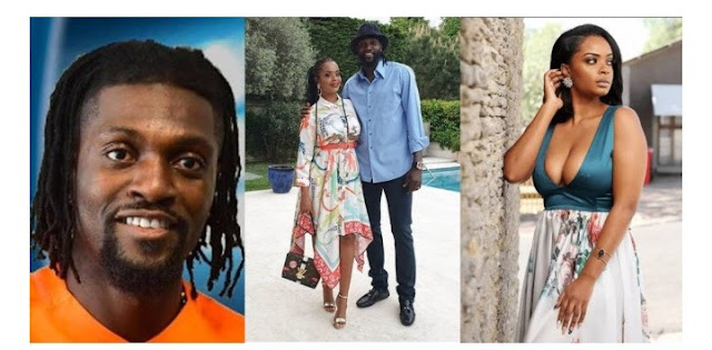 Emmanuel Adebayor & Girlfriend, Dillish Mathews Split, Unfollow Each Other On Instagram