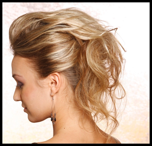 Messy easy casual updos for long hair