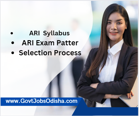 ARI Syllabus  I ARI Exam Pattern I ARI Selection Process I ARI Syllabus PDF Download