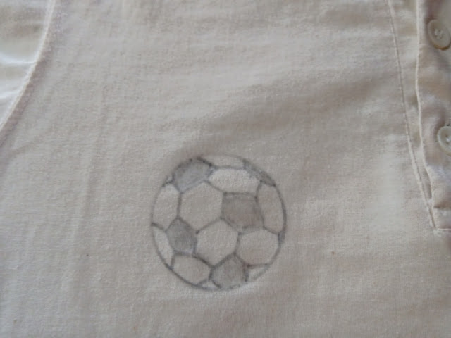 Football drawing idea