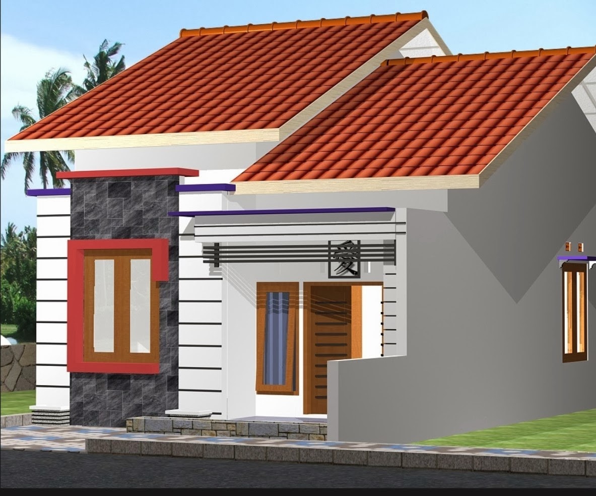 Contoh Dan Gambar Desain Rumah Gratis Desain Denah Rumah