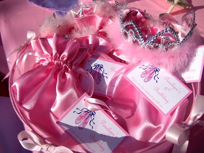 Party Favor on Kreative Kiddie Events  Ballerina Princess Tea Party