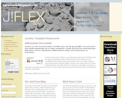 SWM J!FLEX - шаблон для Joomla 1.5