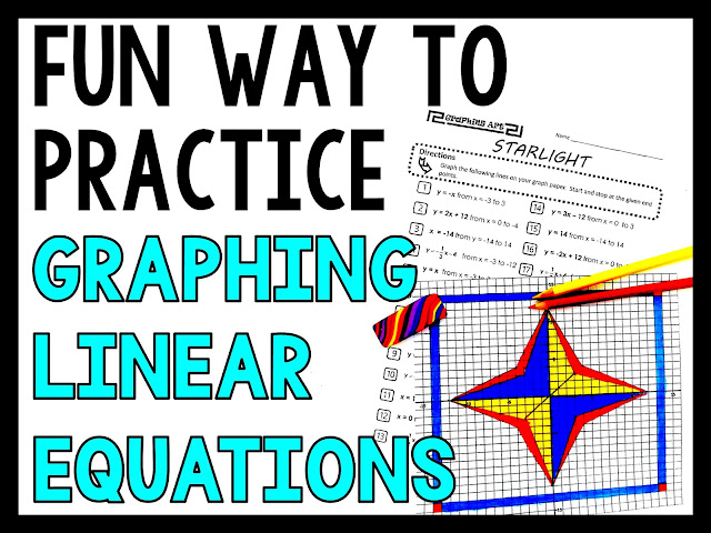 Fun Way to Practice Graphing Linear Equations
