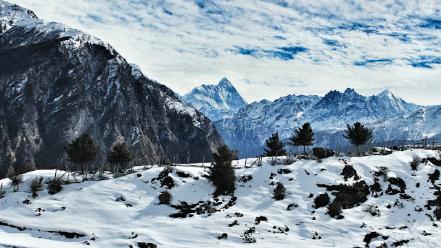 Auli snow mountain