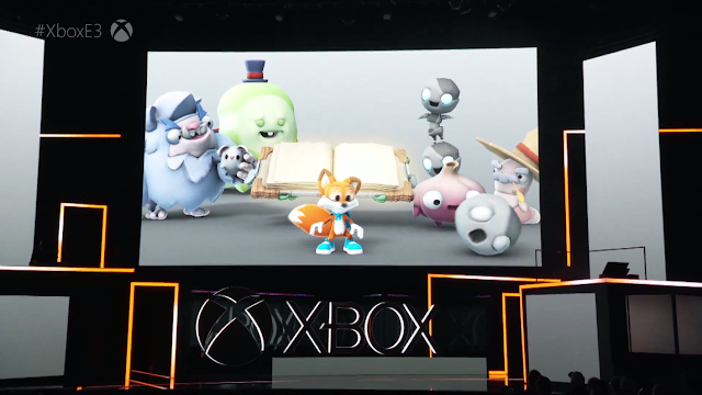 Super Lucky's Tale creatures Xbox One E3 Microsoft