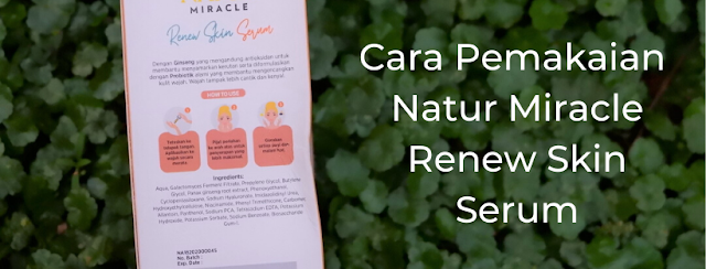 Natur Miracle Renew Skin Serum