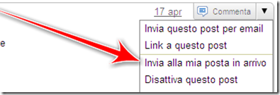 inviare post buzz gmail