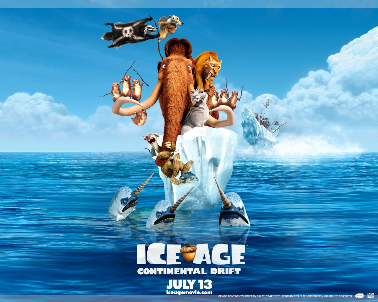 Ice Age Continental Drift HD Wallpapers Posters| HD Wallpapers ...