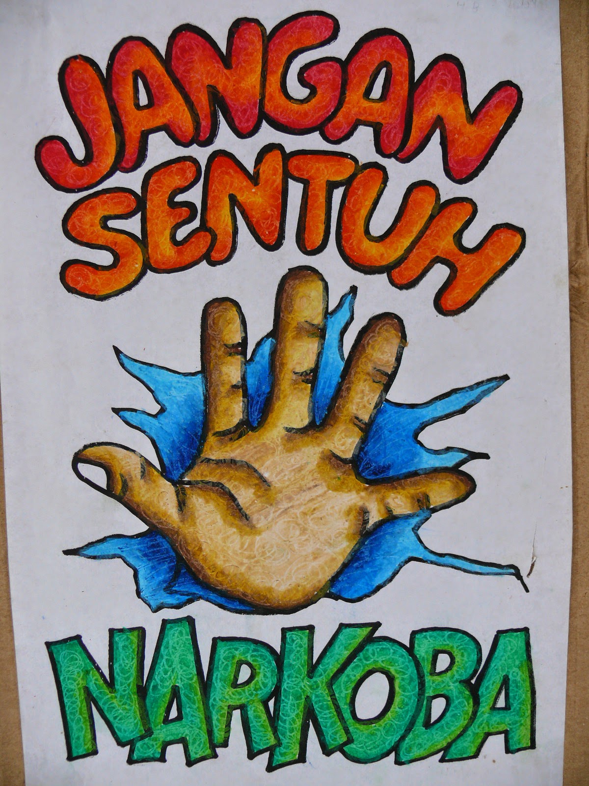 Contoh Gambar Poster Tentang Bahaya