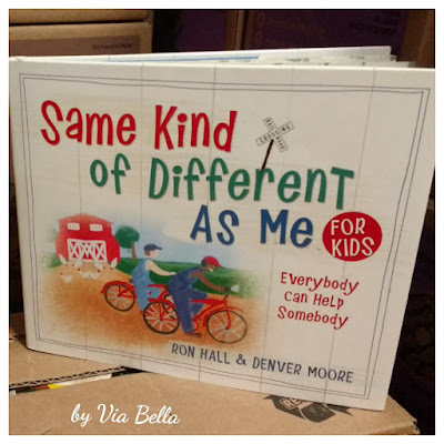 Same Kind of Different As Me for Kids, kids books, book review, book look blog, everybody can help somebody, denver moore, ron hall, via bella