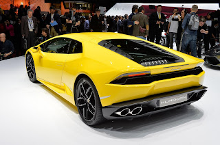 Lamborghini Huracán, detrás