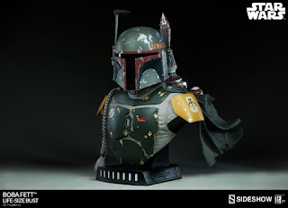 Abierto pre-order de Boba Fett Life-Size Bust de "Star Wars" - Sideshow