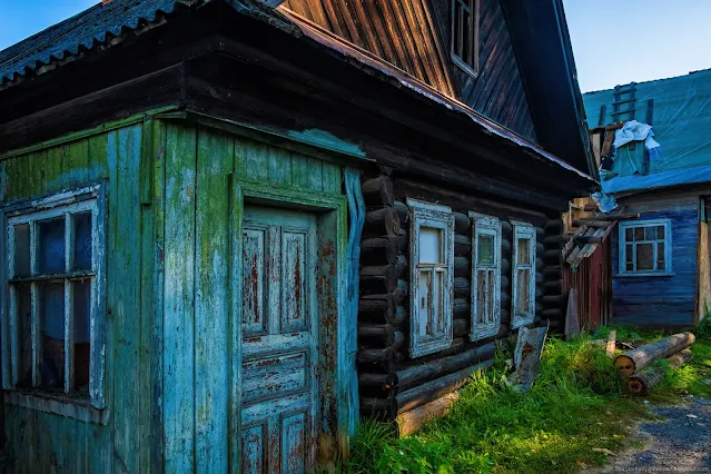 Ветхий деревенский дом