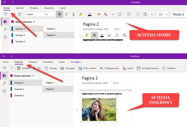 schede-inserisci-home-onenote