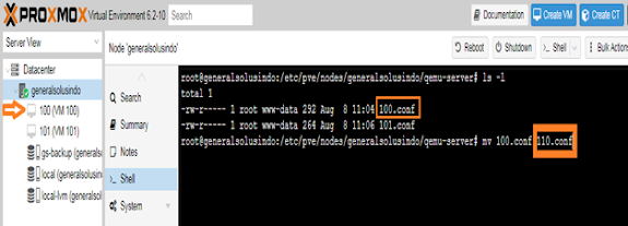 Cara Merubah atau Mengganti VMID di VM Proxmox VE