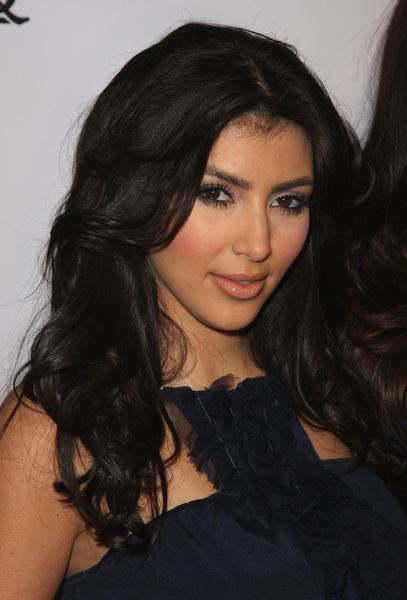 jessica alba dark hair. Kim Kardashian - Hair