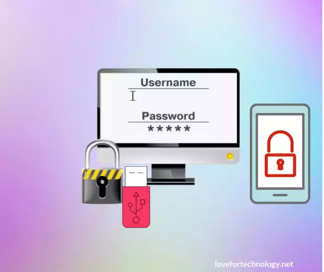 Lock your computer with a USB Stick or with your mobile phone
