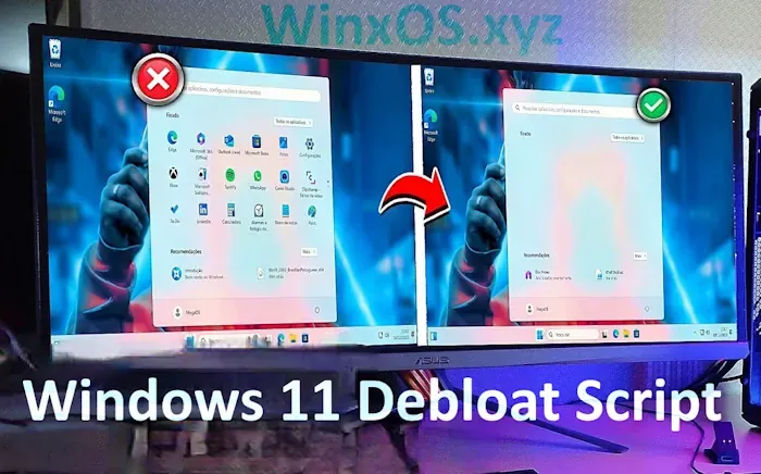 Windows 11 Debloat PowerShell Script Free Download